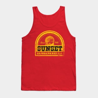 Sunset Sarsaparella Tank Top